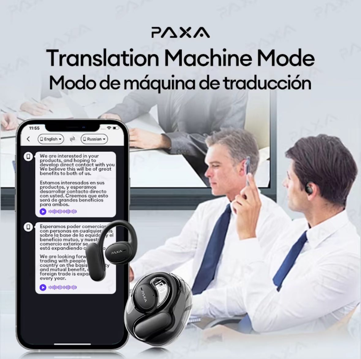 SmartComm Translation Earbuds