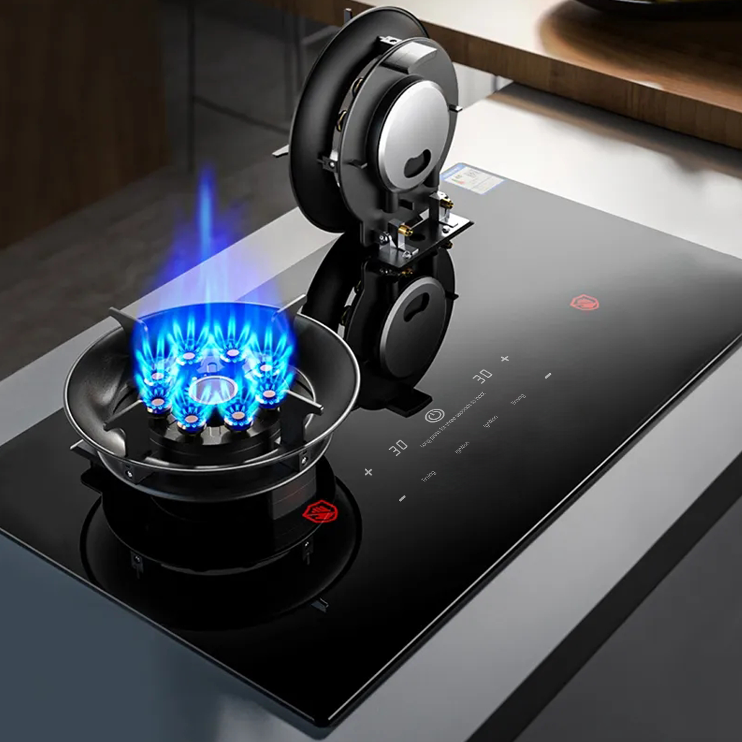 TouchSmart Double Burner Gas Cooktop