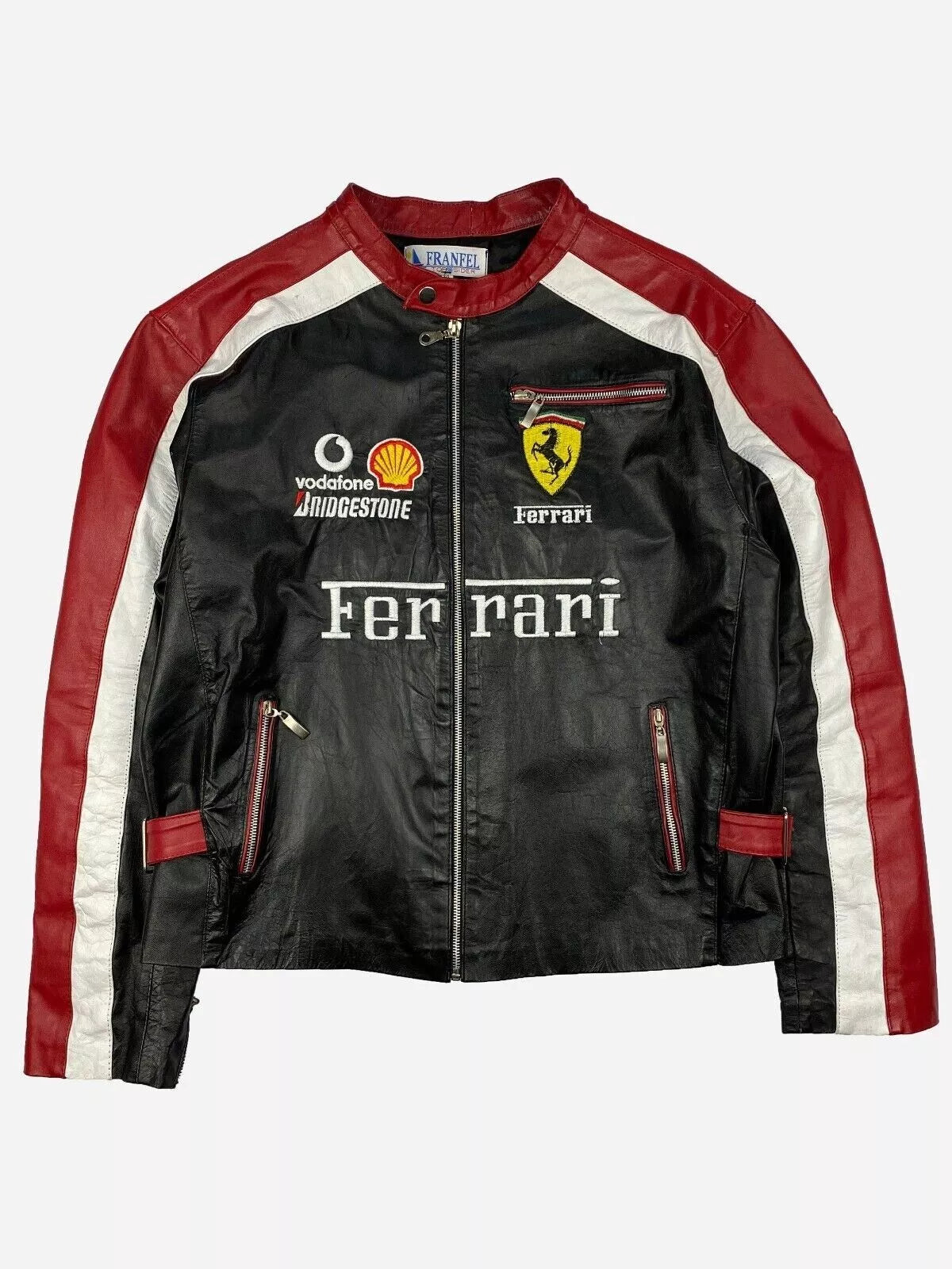 Ferrari Racing Leather Jacket